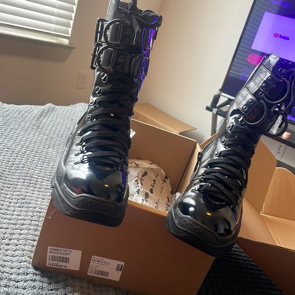 Dolls Kill Hollywood Hiker Combat Boots